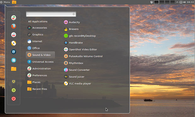 Korora GNOME desktop