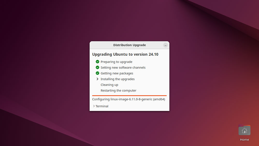 Upgrade to Ubuntu 24.10 Tutorial, Step 4