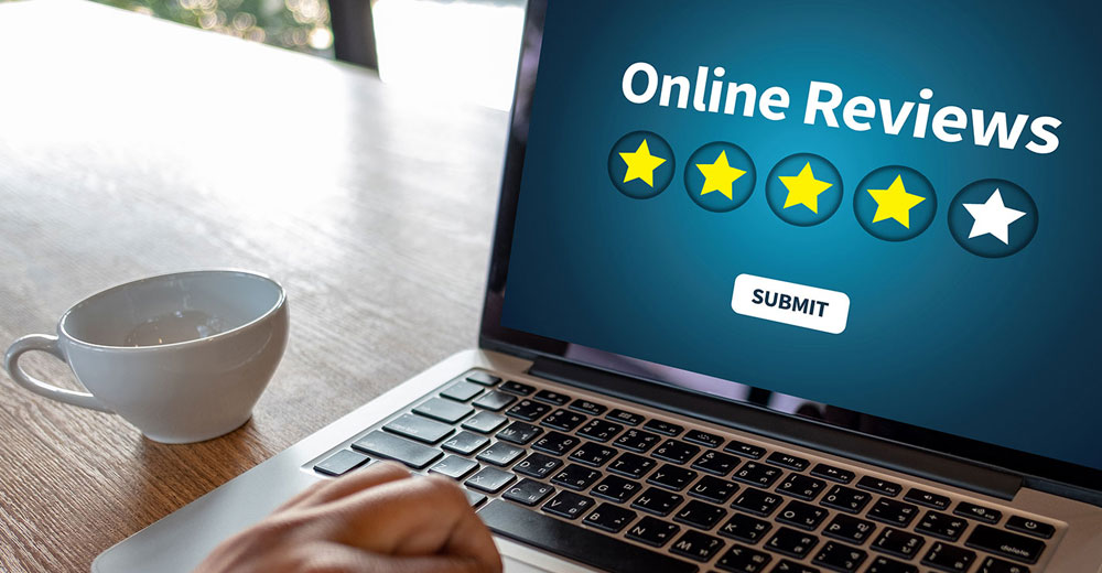 online reviews